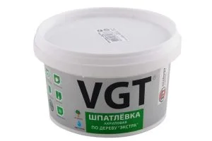 Шпатлевка по дереву бел. 0,3 кг "ЭКСТРА" ВГТ