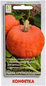 Семена Тыква крупноплодная Конфетка (цв 10шт)