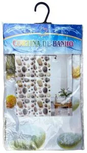 Шторка для ванны 170/180х180см OUMEIYA
