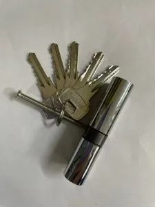 Личина со смещением 80(35-45мм) АВЕРС ключ-ключ хром