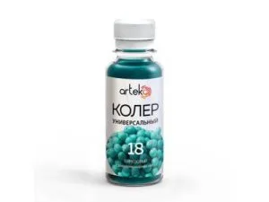 Колер Артэко №18 0,1кг бирюзовый