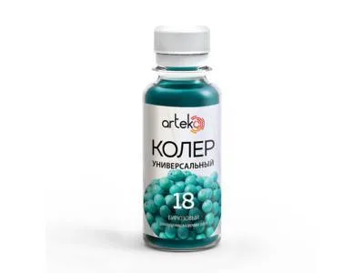 Колер Артэко №18 0,1кг бирюзовый