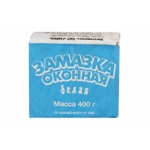 Замазка рамная белая 400г 212292/27673