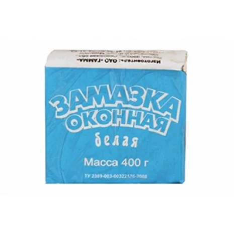 Замазка рамная белая 400г 212292/27673