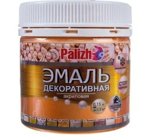 Эмаль акрил. декор 0,15кг Палиж бронза