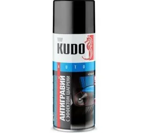 Антигравий Кудо Черный с эффектом шагрени ку-5225