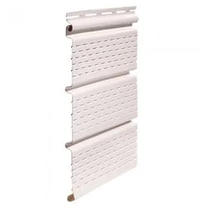 Сайдинг Софит перфорированый белый 3000мм FineBer Standart коллекция Classic Color