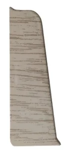 Заглушка для плинтуса левая ПВХ 70мм 7007