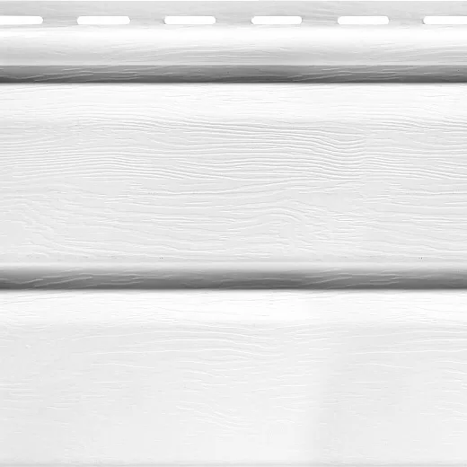 Сайдинг панель белый коллекция Standart Classic Color 3660х205мм FineBer
