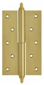 Петля с Колп. AL 5*3*2,5 1ВВ (ЛАТУНЬ) правая 6749