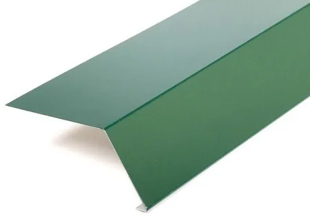 Карнизная планка(капельник) 100х60х2000 RAL 6005 зеленый мох