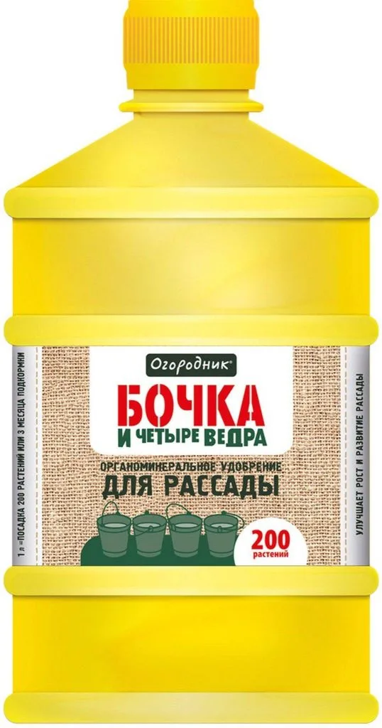 Удобрение универсальное Бочка и четыре ведра, 600 мл
