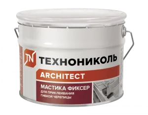 Мастика для приклеивания гибкой черепицы 3,6кг ведро Фиксер Технониколь