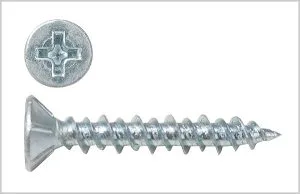 Саморез оконный белый цинк 4,1х30