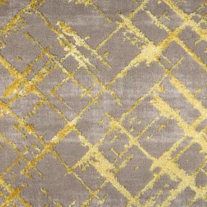 Ковролин FAIBER Турция 8449-53 Grey/Gold джут ворс 12мм шир 4м (кв.м.)