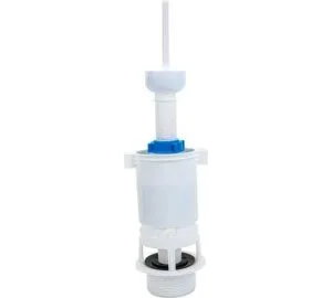 Арматура для бачка боковая подводка, ручка хром, шток, пласт WC4050 (1/20)