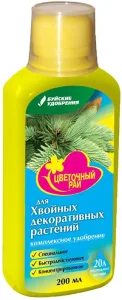 Удобрение Цветочный рай для Хвойных 0,2л