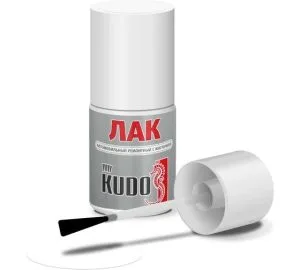 Лак-кисточка Кудо 15л бесцветный ку-70000