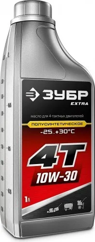 Масло 4Т-1л Зубр ПОЛУСИНТЕТИКА