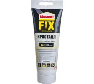 Клей Момент Монтажный 185гр FIX Кристалл 208073
