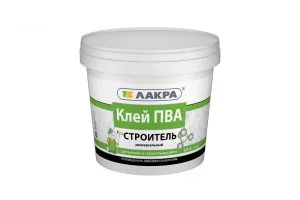 Клей ПВА-М унив строитель 0,9кг ЛАКРА