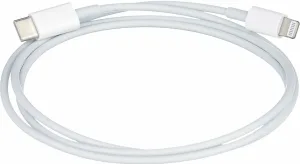 Кабель USB тип Lighting 1м белый