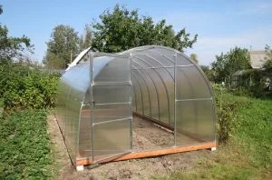 Каркас Теплицы Крепость 3х4м 25х25мм (шаг 0,65м)