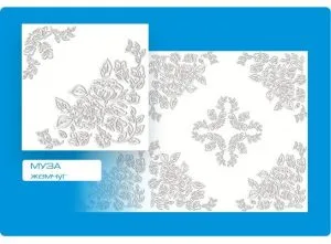 Плитка потолочная МУЗА Формат х120 Жемчуг/30
