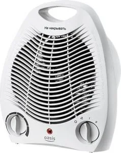 Тепловентилятор спиральный Oasis SB-20R
