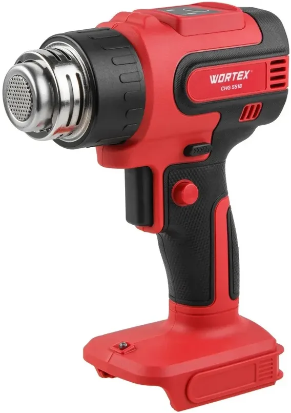 Фен технический аккумуляторный 300/550°C; 18 В 1 скор Wortex CHG 5518
