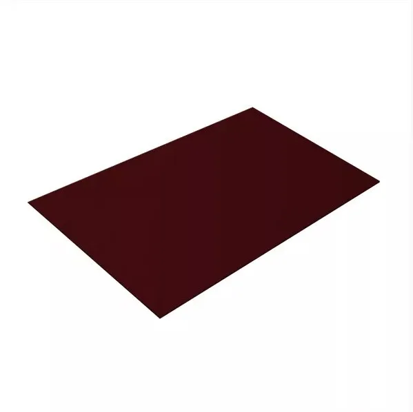 Лист с ЛКП 0,4 1250х2000 RAL 3005 Красное Вино