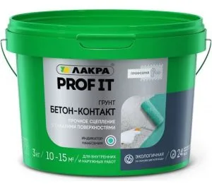 Бетон-контакт 3кг Лакра PROFIT Л-С