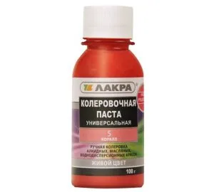 Колер Лакра 0,1л коралл