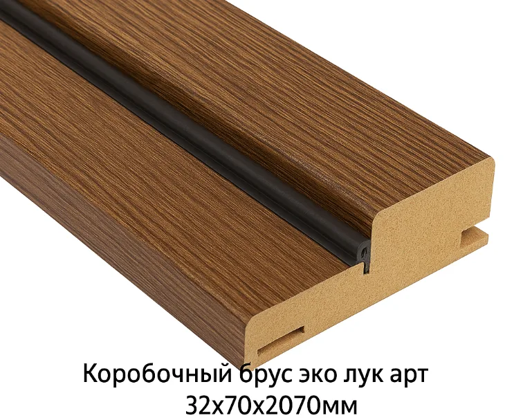 Коробочный брус Т Эко Лук Арт 2070х70х32мм