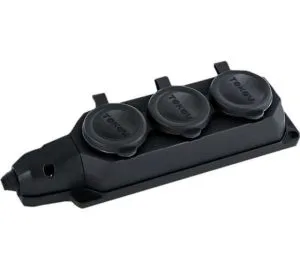 Колодка удлинителя 3-м 16А с заземл. каучук TOKOV ELECTRIC TKE-C05-KK3-Z