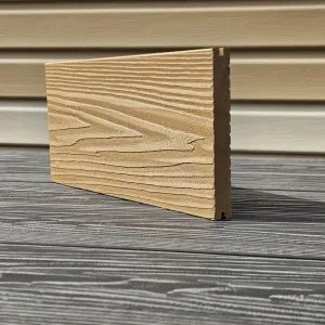 Террасная доска из ДПК Best decking Comfort PLUS 150*21 полнотелая 3D Тиснение/вельвет Цвет орех